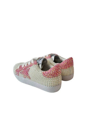 Lola + The Boys Footwear Star Diamonds and Pearls Sneakers