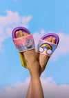 lola-new-arrival Footwear Unicorn Rainbow Sequin Slides