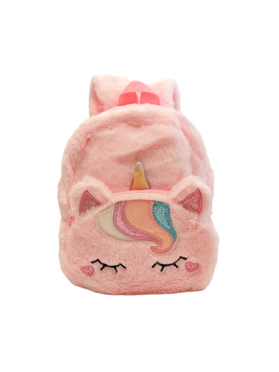 Lola + The Boys Fuzzy Dreaming Unicorn Mini Backpack