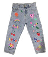 Lola + The Boys Happy Graffiti Art Jeans