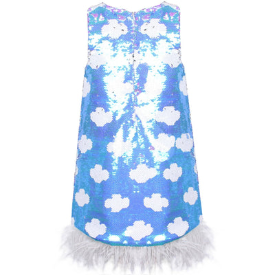 Lola + The Boys Head in the Clouds Sequin Dress