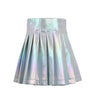 Lola + The Boys Hologram Shimmer Skirt