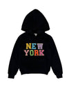 Lola + The Boys Hoodie Crystal New York Hoodie