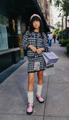 Lola + The Boys Houndstooth Suit