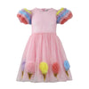 Lola + The Boys Ice Cream Shimmer Tulle Dress