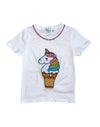 Lola + The Boys Ice Cream Unicorn Tee