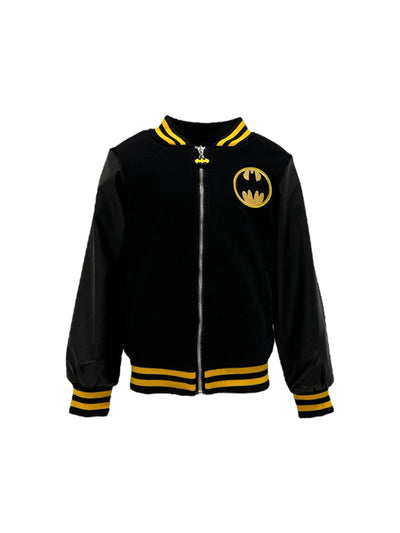 Lola + The Boys Jacket Batman™ Leather Bomber