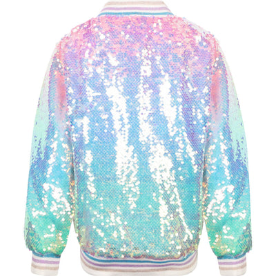 Lola + The Boys JACKET Icy Ombre Sequin Jacket