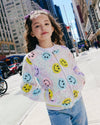 exclude-sale Jacket Rainbow Emoji Sequin Bomber