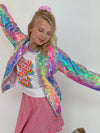 Lola + The Boys Jackets & Bombers Kaleidoscope Sequin Bomber