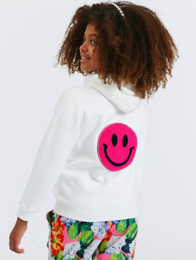 Lola + The Boys Jackets Emoji Love Hoodie