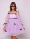 Lola + The Boys Lavender Butterfly Dream Dress