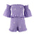 Lavender Hailey Bow Set