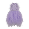 Lola + The Boys 4 Lavender Haze Feather Dress