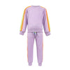 Lola + The Boys 2 Lavender Rainbow Sequin Set