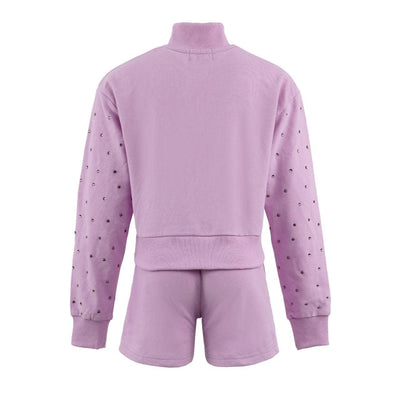 Lola + The Boys Lavender Sparkle Short Set