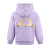 Lola + The Boys Lavender Swiftie Lovers Hoodie