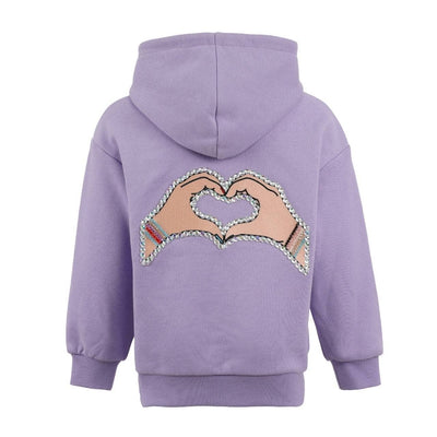 Lola + The Boys Lavender Swiftie Lovers Hoodie