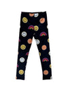 Lola + The Boys Leggings Emoji Rainbow Leggings