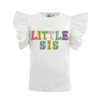 Lola + The Boys Little Sis Ruffle T-Shirt