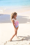 Lola + The Boys Ombre Rainbow Swimsuit