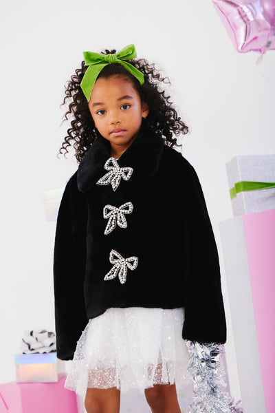 Lola + The Boys Outerwear Audrey Faux Fur Coat