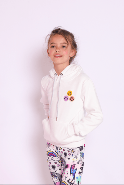 Lola + The Boys Outerwear Emoji Love Hoodie