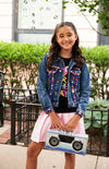 Lola + The Boys Outerwear Jelly Bean Denim Jacket