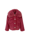 Lola + The Boys Outerwear Love Teddy Fur Sherpa