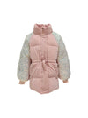 Lola + The Boys Outerwear Mermaid Sleeve Puffer Coat