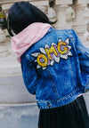 Lola + The Boys Outerwear OMG Beaded Denim