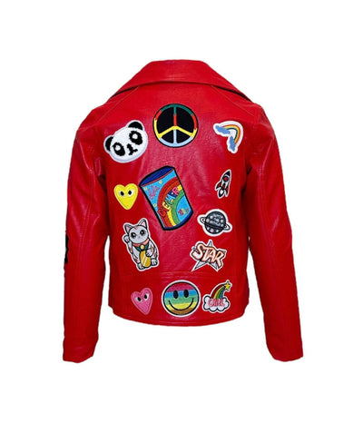 Lola & The Boys Outerwear Out Of This World Patch Bomber