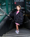 exclude-new-arriv Outerwear Rainbow Gem Quilted Puffer