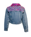 Lola + The Boys Outerwear Sparkle Queen Gem Denim