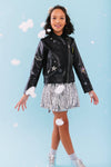 Lola + The Boys Outerwear Whatever Beaded Leather