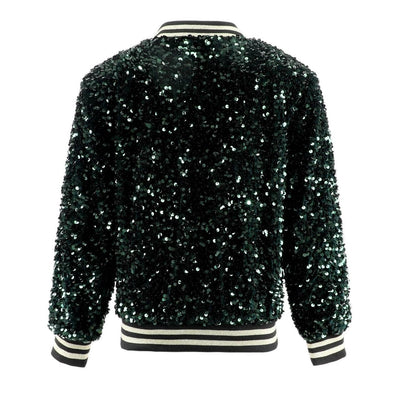 lola-wicked_collab Outerwear Women's Elphaba Sequin Bomber