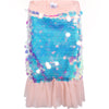 Lola + The Boys Paillette Ruffle Mermaid Coverup