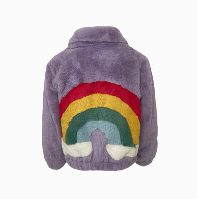 Lola + The Boys Parkas & Furs 2 Lavender Sky Faux Fur