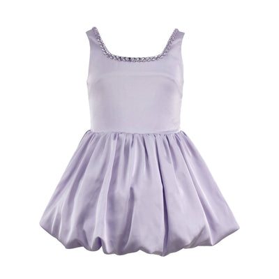 Lola + The Boys Lavender / 2 Pastel Gems Bubble Dress