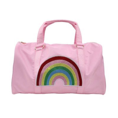 Lola + The Boys Patch Crystal Rainbow Weekender Bag