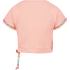 Lola + The Boys Peach Candy Beaded Short Set