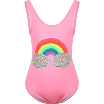 Lola + The Boys Pearl Clouds Rainbow Swimsuit