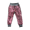 Lola + The Boys 1 Pink Lemonade Sequin Joggers