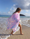 exclude-new-arriv Pink Mermaid Shimmer Cape