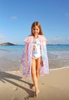 exclude-new-arriv Pink Mermaid Shimmer Cape