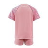 Lola + The Boys Pink Sequin Short Set