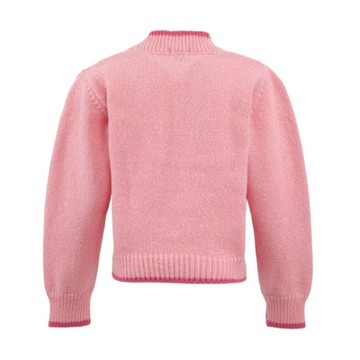 Lola + The Boys Pink Sweetheart Cardigan