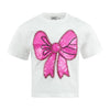 Lola + The Boys 2 Pinky Big Bow T-shirt