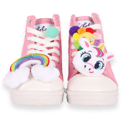 Lola + The Boys Plushie Surprise Hightop Sneaker