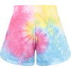 Lola + The Boys Poodle Tie Dye Shorts Set